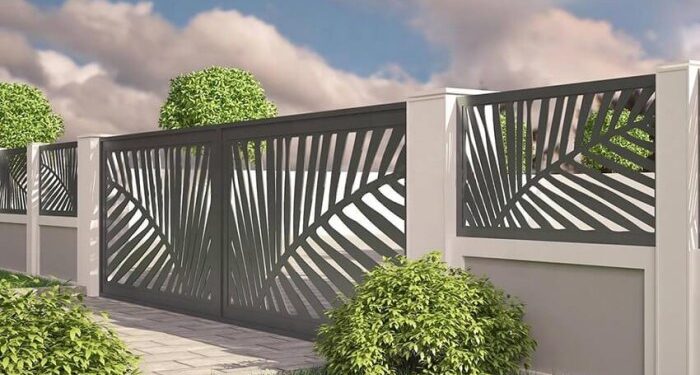 Modern House Gates And Fences Designs